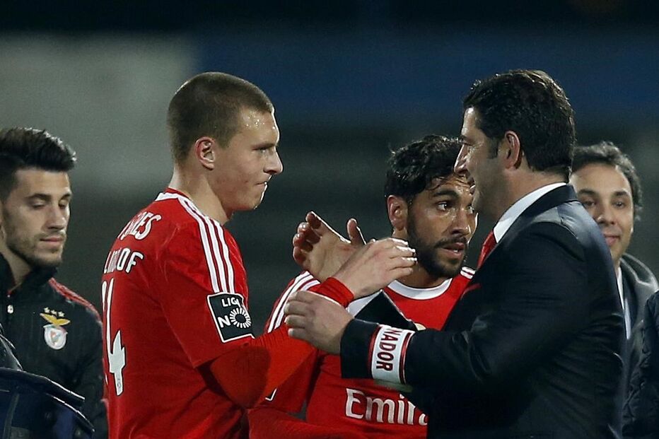 Lindelof, Rui Vitória, Benfica, Futebol, Desporto