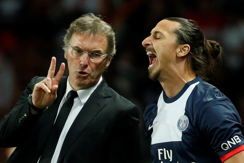 Laurent Blanc, Ibrahimovic, Desporto, Futebol, PSG