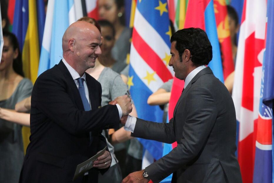 Infantino, FIFA, Desporto, Futebol, Luís Figo