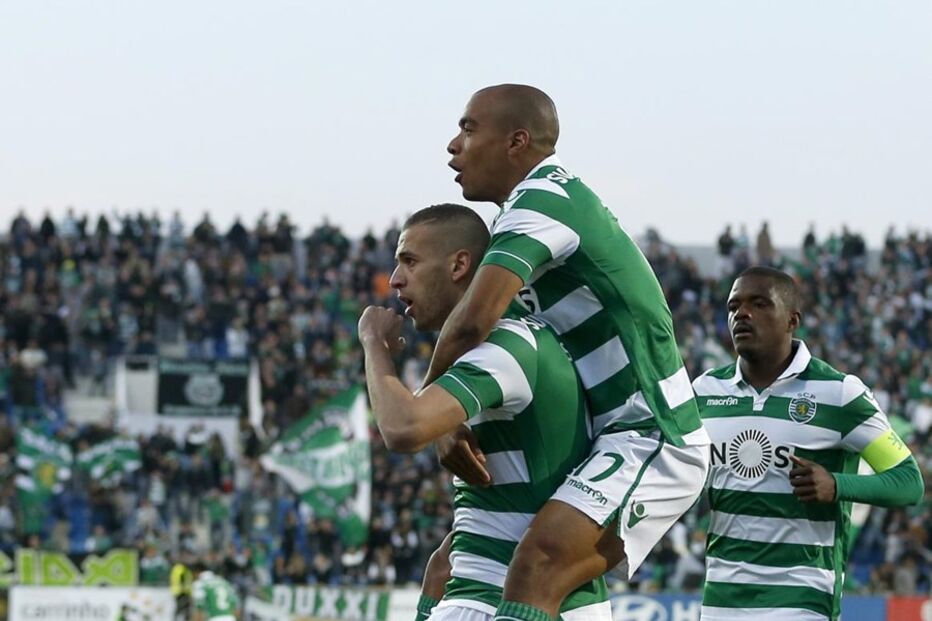 Slimani, João Maria, futebol, sporting