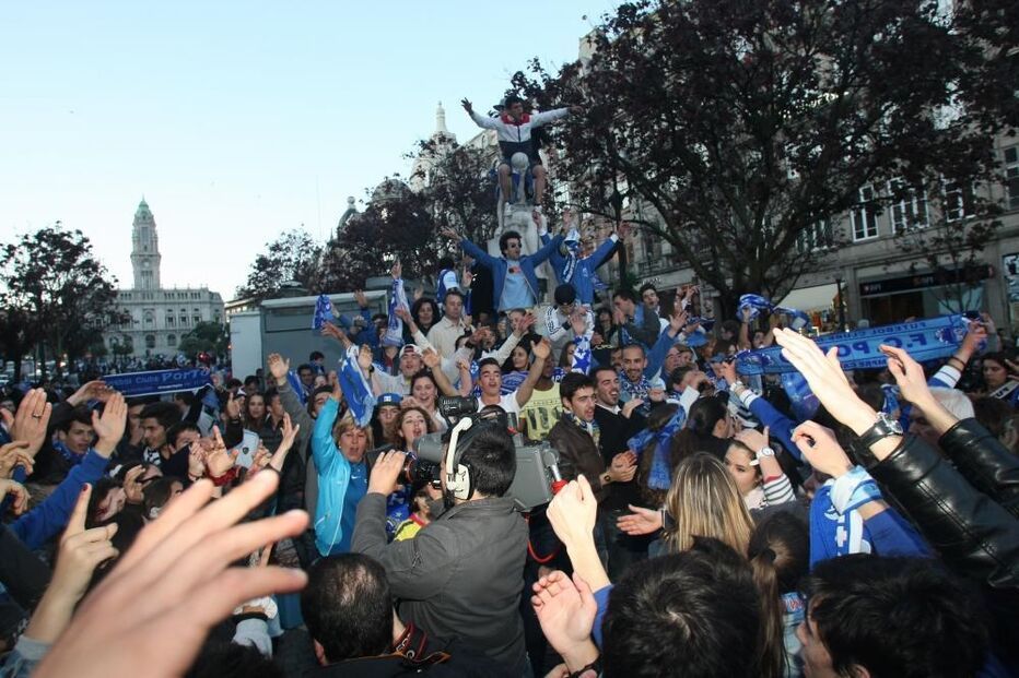 FC Porto, adeptos, avenida dos Aliados, Porto