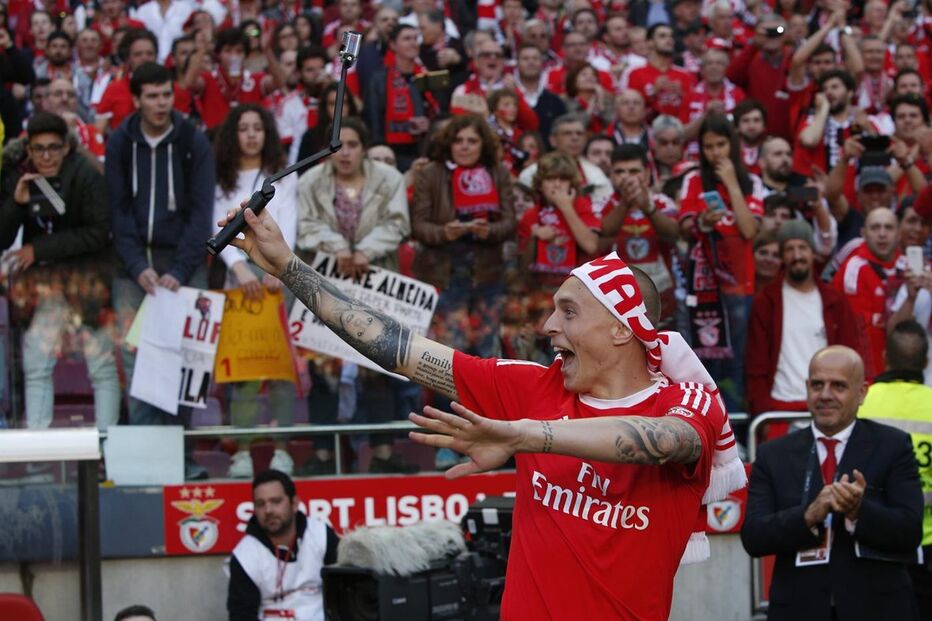 Lindelof, Rui Vitória, Benfica, Futebol, Desporto