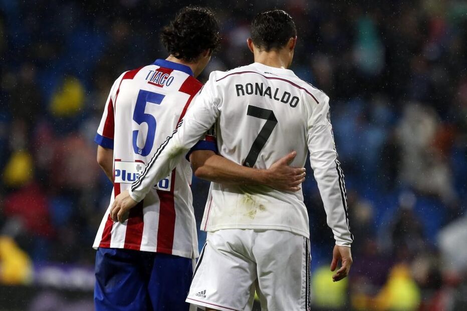 Tiago, Cristiano Ronaldo, Atlético Madrid, Real Madrid, Desporto, Futebol, Liga dos Campeões