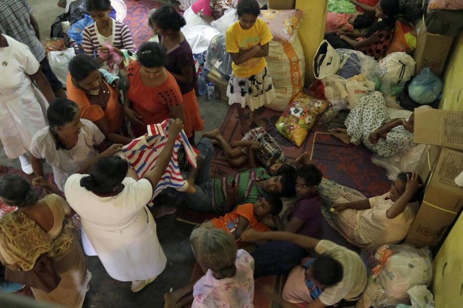 Sri Lanka, acidentes e desastres, cheias