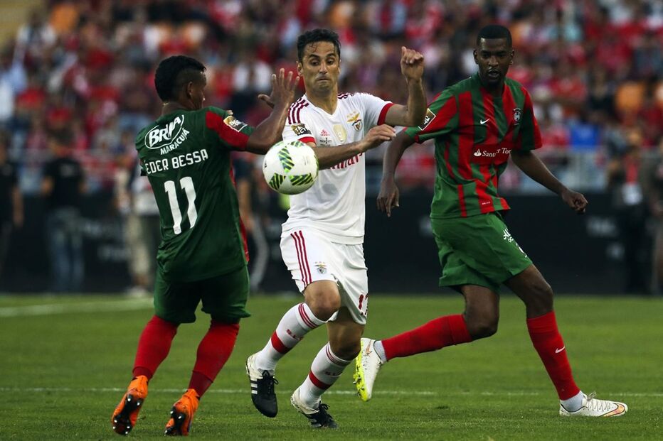 Jonas, benfica, desporto, futebol, Maríitmo, Éder Bessa