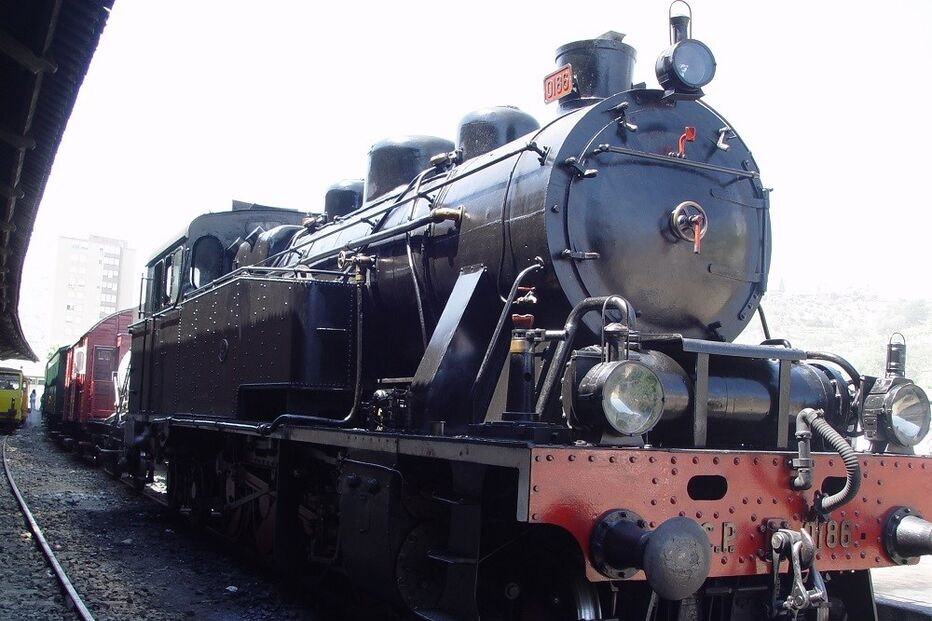 CP, comboios, Locomotiva Histórica, estação do Tua, Tua