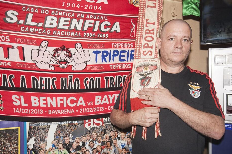 Benfica, futebol, Fernando Carmo, café Atlantis, Castro Marim, Algarve