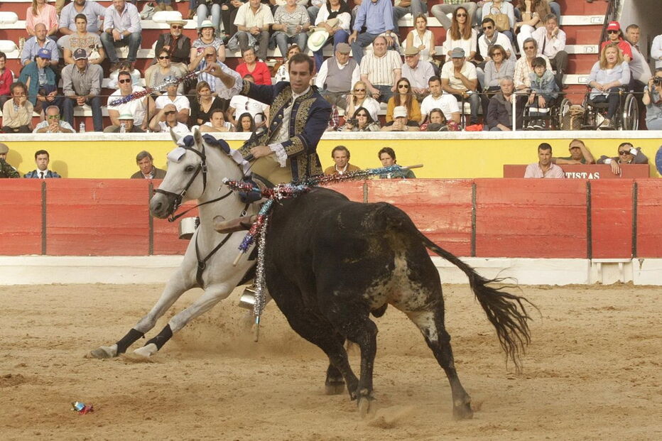 Forcado, pega, Moita, corrida de touros, touros, tauromaquia, José Maria Ferreira
