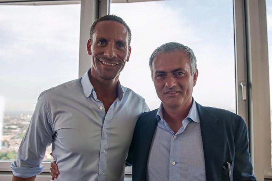 Rio Ferdinand, José Mourinho, Manchester United, futebol