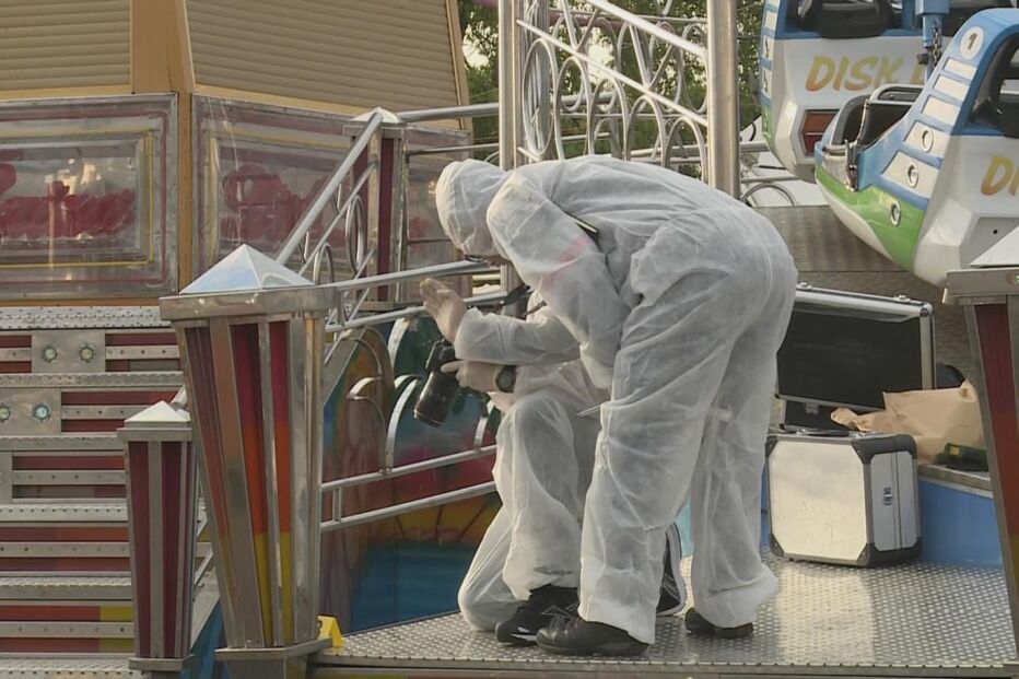 carrossel, jovem, matosinhos, acidente, morto, festas