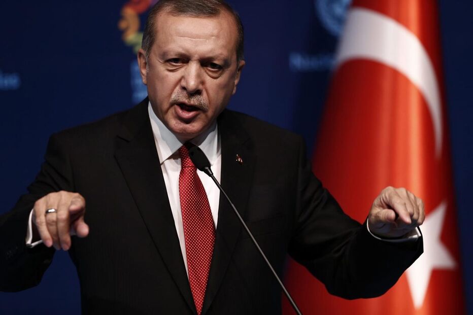 Presidente da Turquia, Recep Tayyip Erdogan, chefe de Estado, política