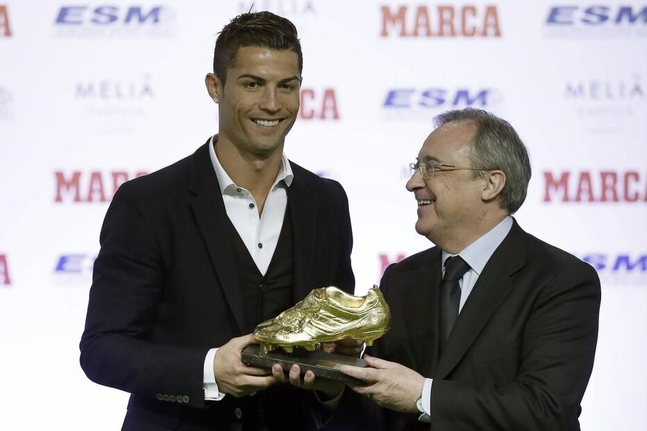 Cristiano Ronaldo e Florentino Pérez
