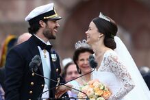Carl Philip da Suécia, realeza, Sofia Hellqvist, Suécia, monarquia, casamento, cerimónia, união, casal