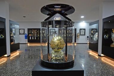 Museu CR7, Praça do Mar, Funchal, futebol