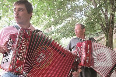 Encontro de concertinas reúne cem tocadores 