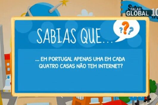 Apenas uma em quatro casas não tem internet
