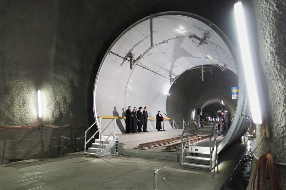 túnel, Suíça