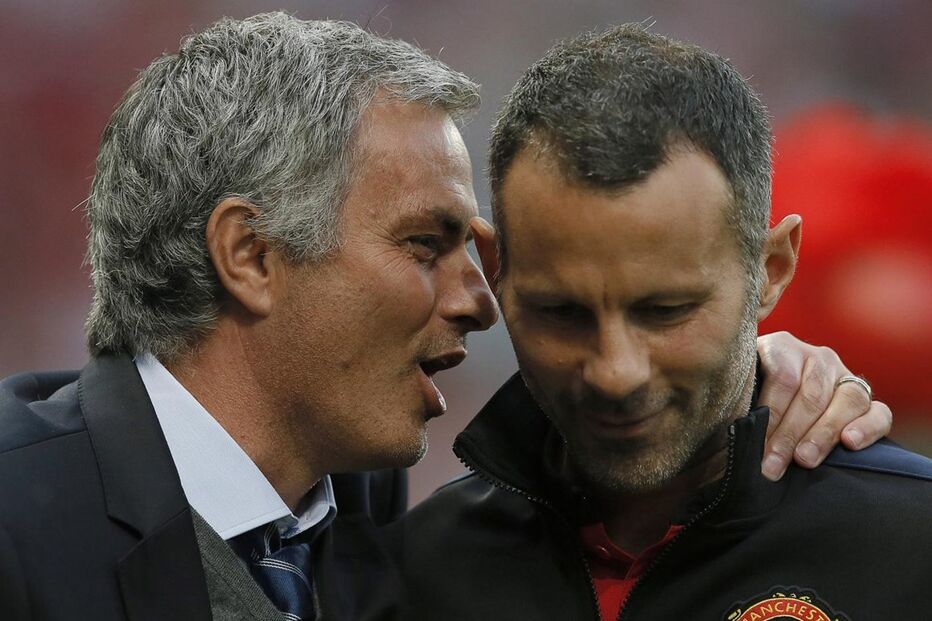 José Mourinho, desporto, futebol, Manchester United, Old Trafford, Ryan Giggs