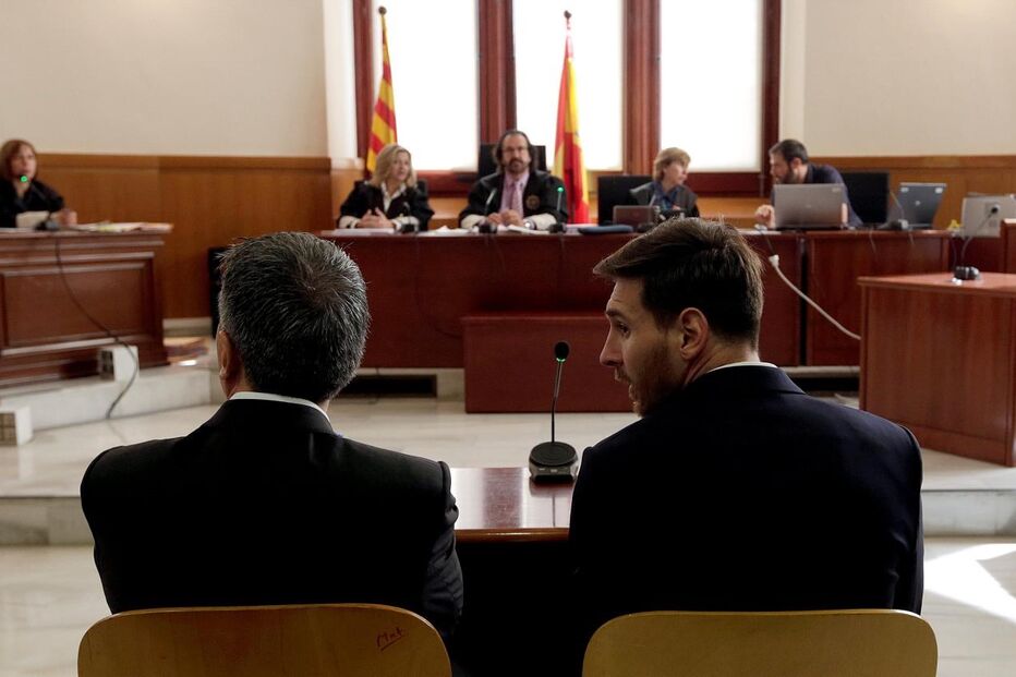 messi, tribunal
