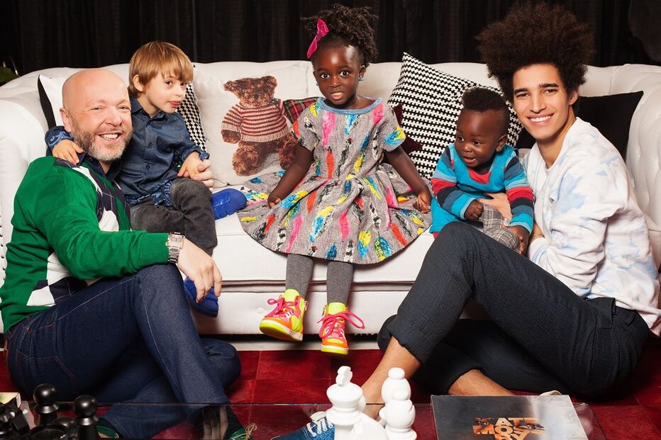 Luís Borges, Eduardo Beauté e os filhos de ambos