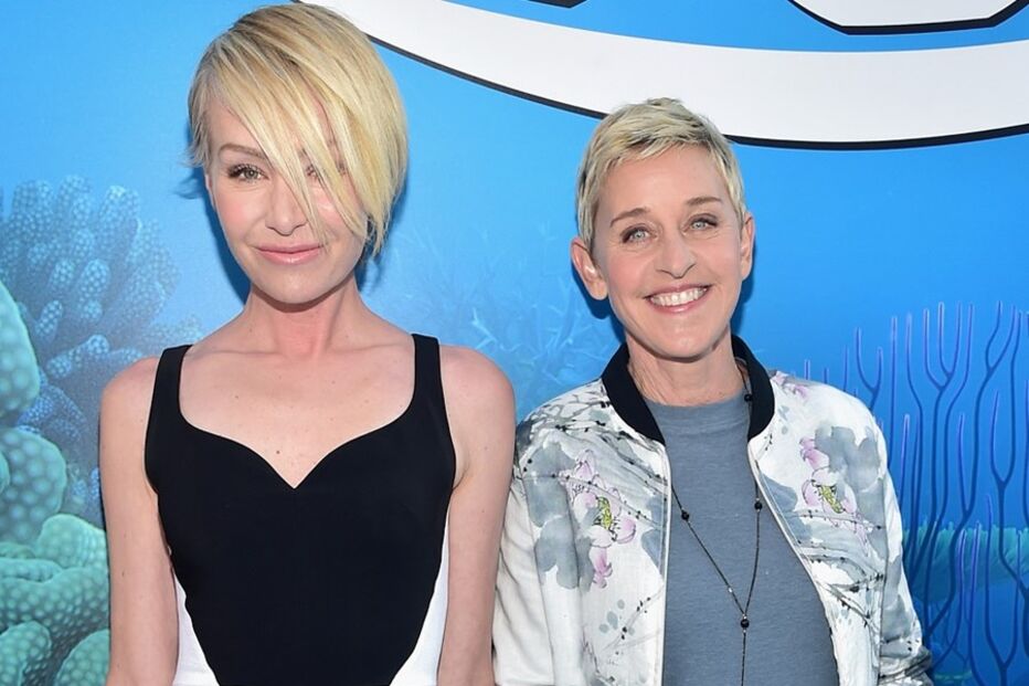 Ellen DeGeneres, Portia di Rossi, casal, lésbicas, homossexualidade