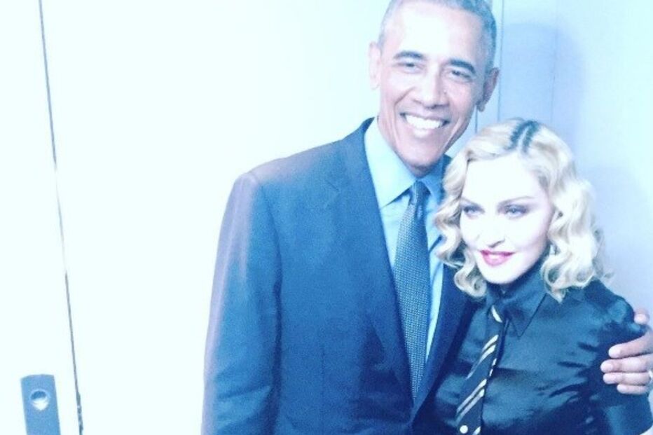 Madonna, Barack Obama, talk show, The Tonight Show, Jimmy Fallon