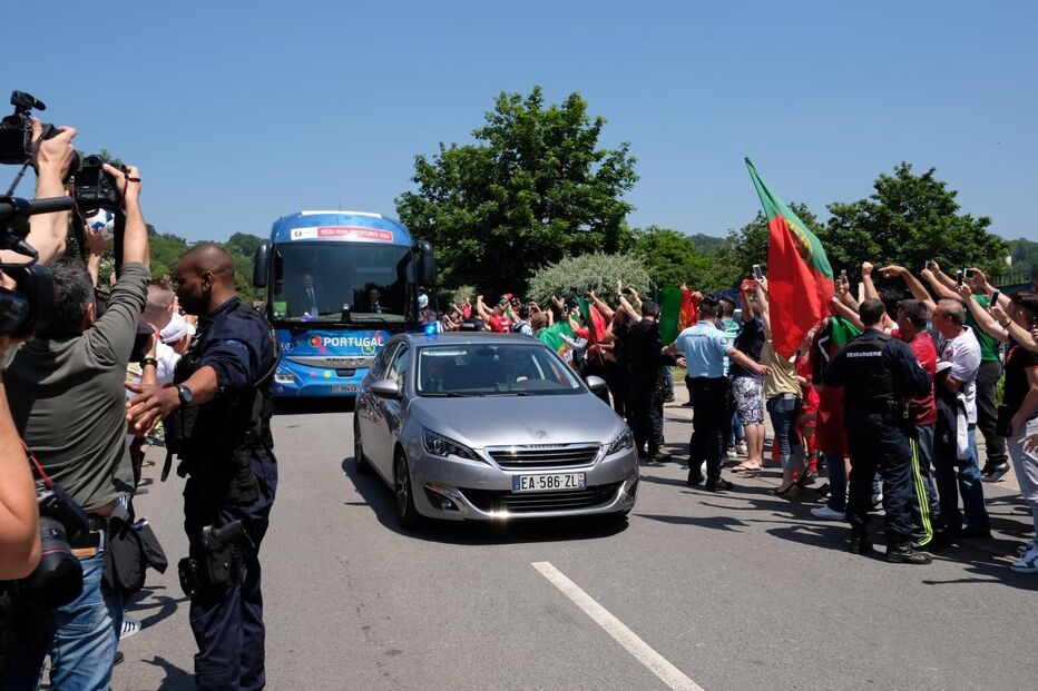 Seleção nacional, Portugal, Futebol, Desporto, Europeu, França, Marcoussis