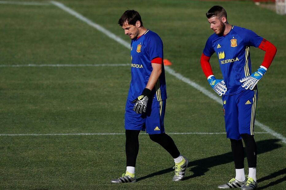 Iker Casillas, fc porto, desporto, futebol, De Gea