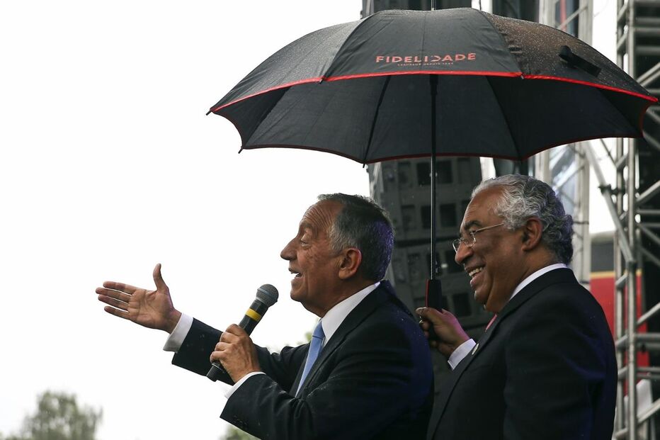 Presidente da república, françam Marcelo Rebelo de Sousa, chefe de estado, 