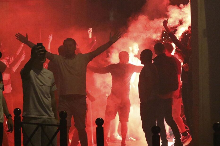 Lille, França, confrontos, adeptos, Inglaterra, polícia, detenções