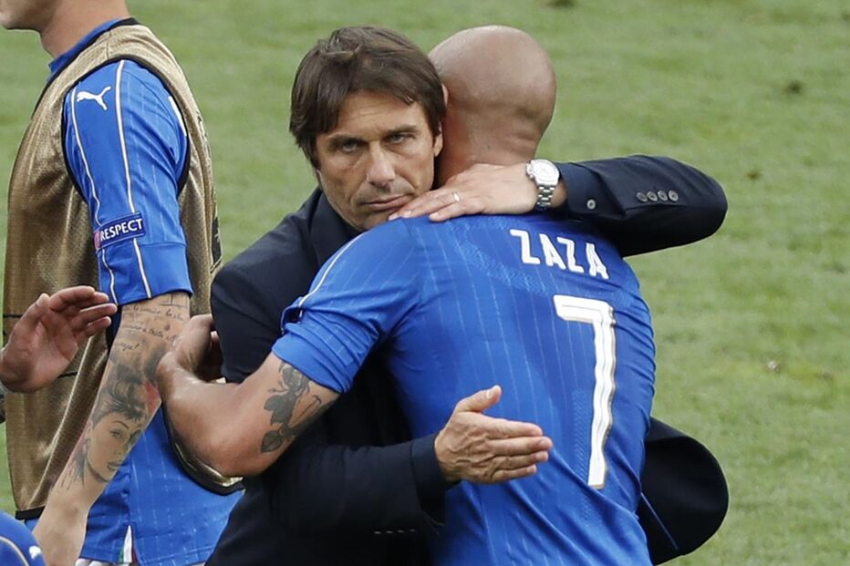 Antonio Conte, Itália, Futebol, Desporto, Euro2016, Zaza