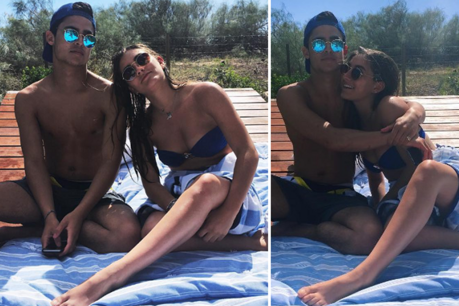 Matilde Mourinho, Praia de Tróia, Portugal, Danny Graham, namorados, casal, namoro