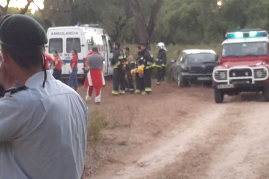 Aeronave, Alentejo, queda, acidente