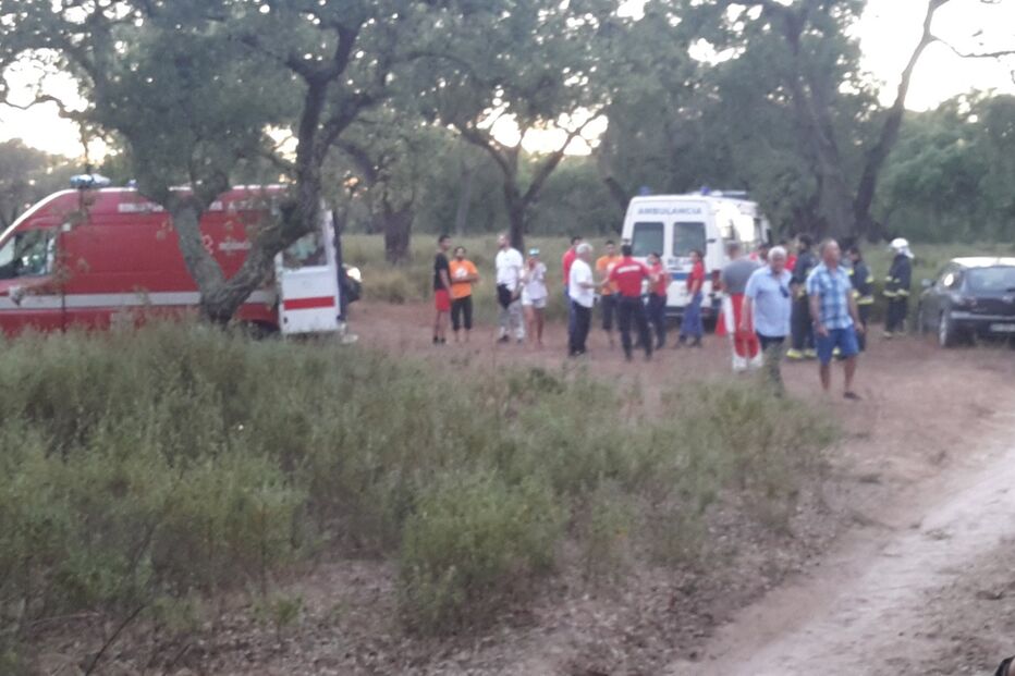 Aeronave, Alentejo, queda, acidente