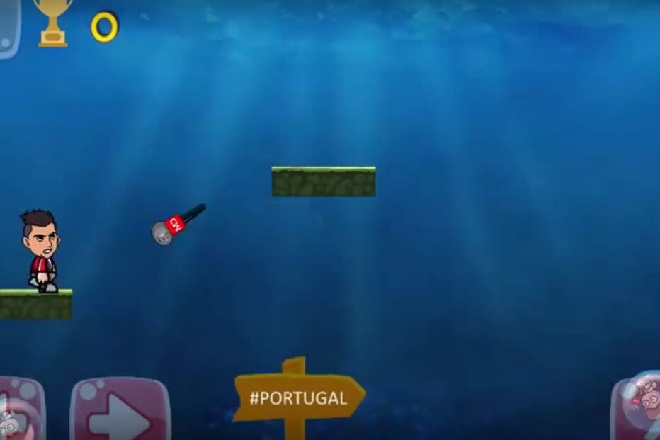 Ronaldo CM, jogo, cristiano ronaldo, microfone, cmtv android