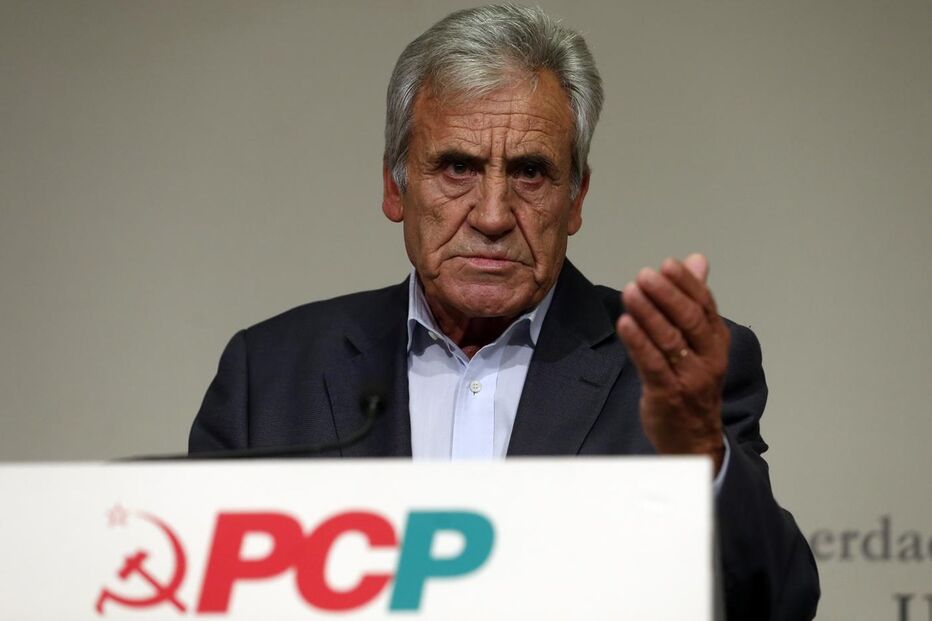 PCP, Jerónimo de Sousa, euro, Portugal, União Europeia, política, referendo