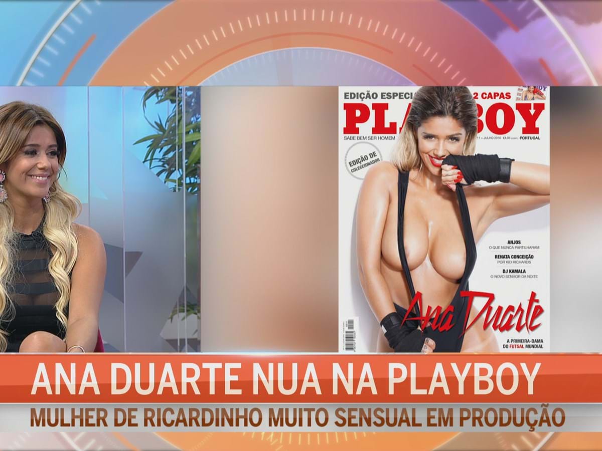 Ana Duarte nua na Playboy - CMTV foto