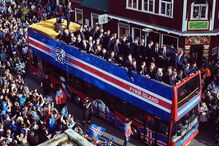 islândia, seleção, fãs