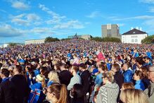 islândia, seleção, fãs