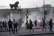 paris, gás lacrimogéneo