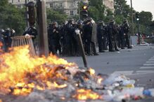paris, gás lacrimogéneo