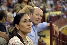 Luís Esparteiro e a mulher, Vanda Correia