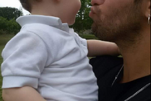 Tiago Ginga, Kévim, pai, paternidade