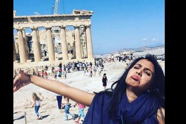 Huma Mobin, Grécia, fotografia, lua de mel, paquistanesa