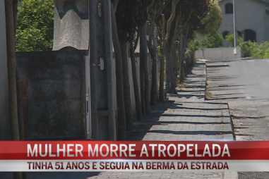 Mulher morre atropelada
