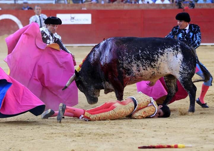 O matador de touros Victor Barrio foi colhido mortalmente com uma comada no peito