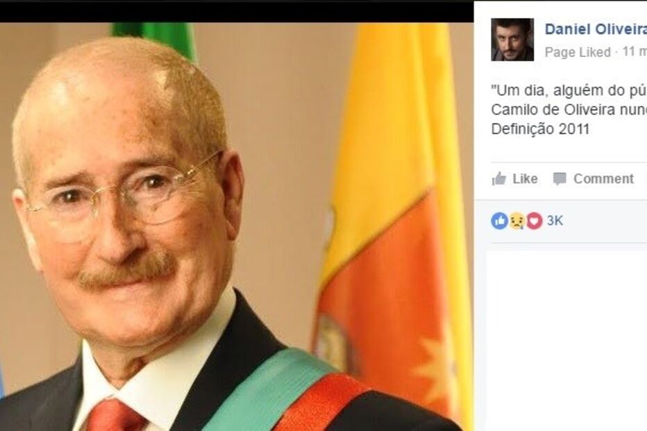 Famosos, morte, Camilo de Oliveira