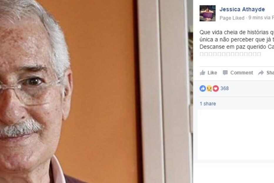 Famosos, morte, Camilo de Oliveira