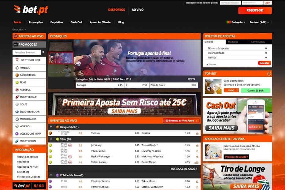 Bet.pt, apostas desportivas, Betclic, desporto, futebol