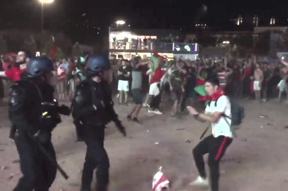 Portugal, País de Gales, Fan Zone, desporto, futebol, Lyon